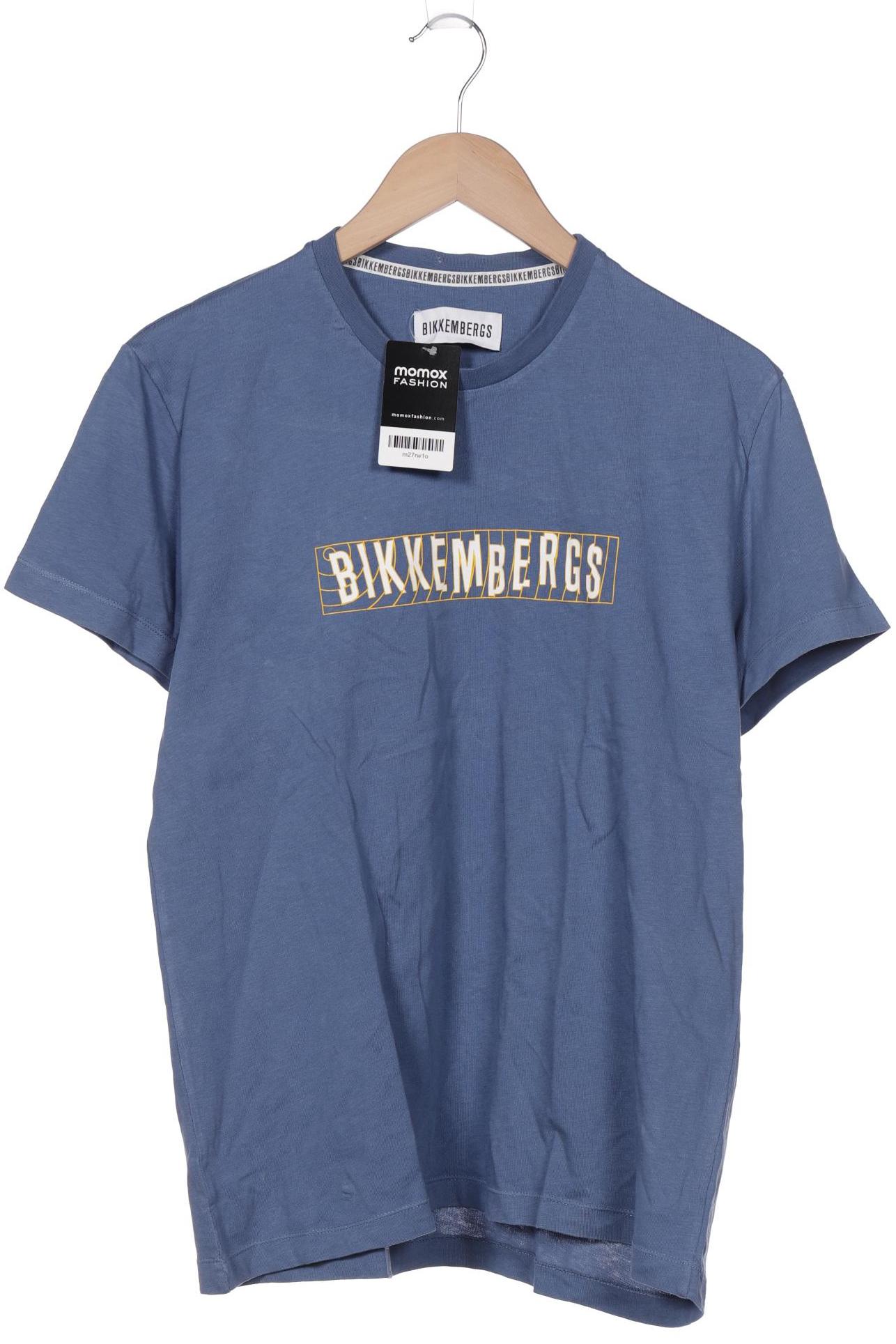 BIKKEMBERGS Herren T-Shirt, blau von Bikkembergs