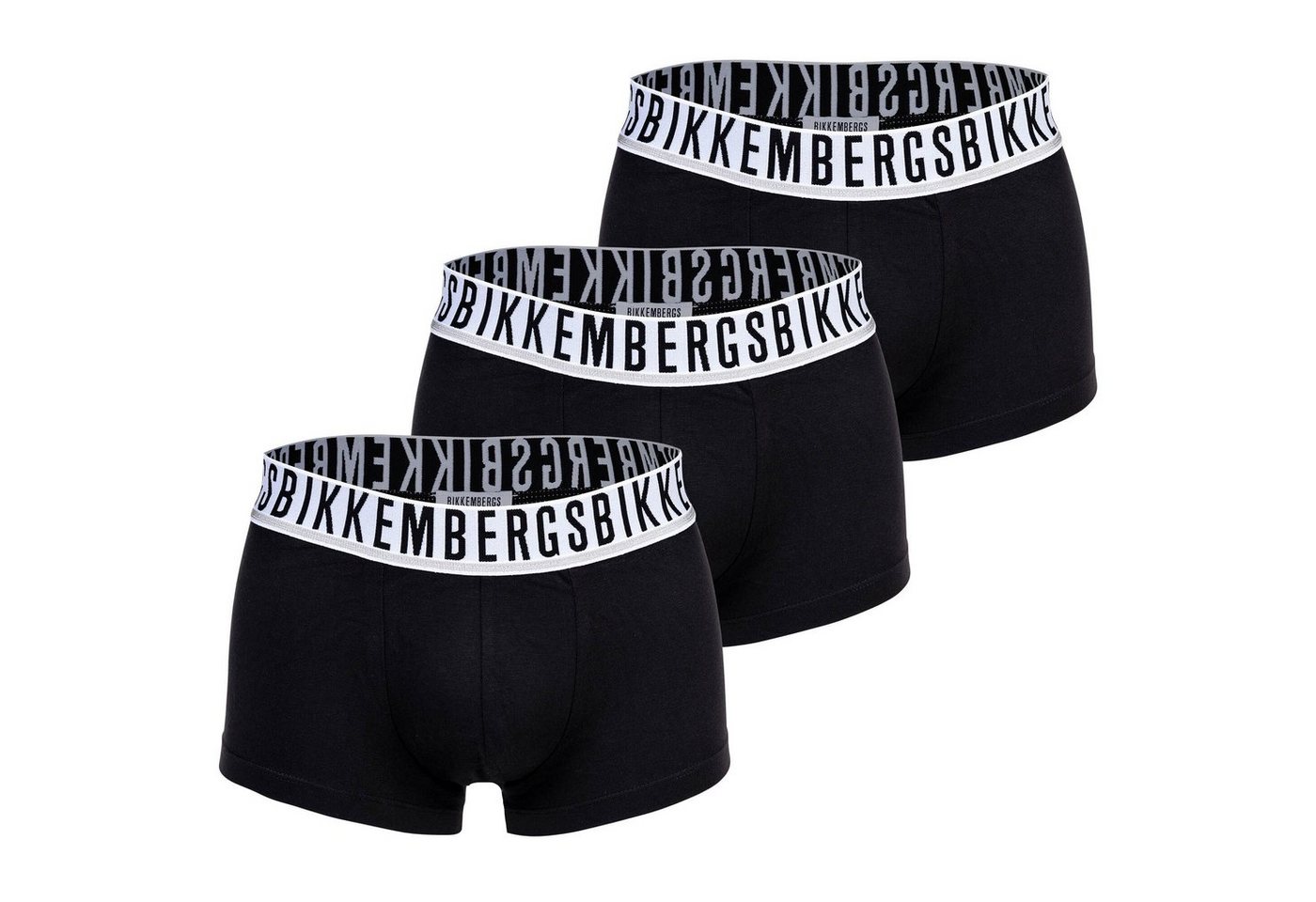 Bikkembergs Boxer Herren Boxershorts, 3er Pack - TRI-PACK TRUNKS von Bikkembergs