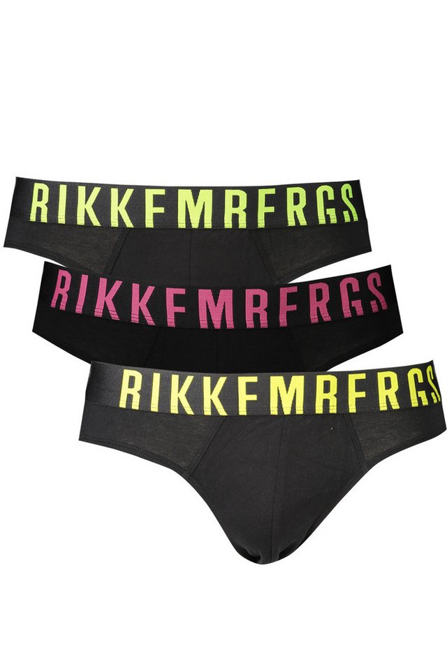 Bikkembergs Boxershorts Herren-Slip 3er-Pack: Elastisch, fluoreszierend, mit Logo-Print Bikkembergs Boxershorts Herren-Slip 3er-Pack: Elastisch, fluoreszierend, mit Logo-Print von Bikkembergs
