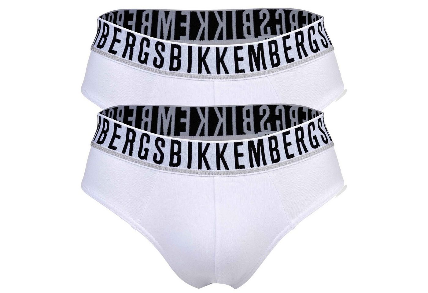 Bikkembergs Slip Herren Slips, 2er Pack - BI-PACK BRIEFS, Stretch von Bikkembergs