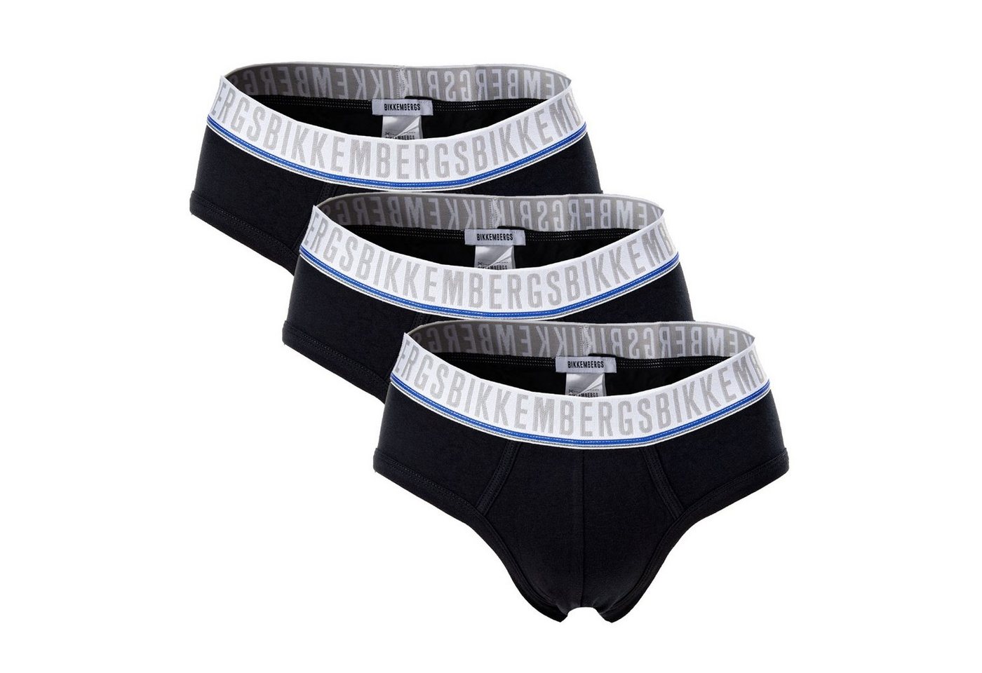 Bikkembergs Slip Herren Slips, 3er Pack - TRIPACK BRIEF, Stretch von Bikkembergs