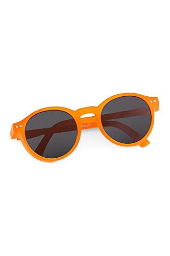 Bilge Karga Miloje Sonnenbrille Damen Herren Unisex UV400 (Orange, Schwarz) von Bilge Karga