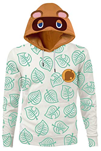 Bilicos Coat Mantel Hoodie mit Kapuze Kapuzenjacke Hooded Kapuzenpulli Sweatshirt Crossing Tom Nook von Bilicos