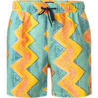 BILLABONG Herren Boardshorts gelb Mikrofaser Mit Prints von Billabong