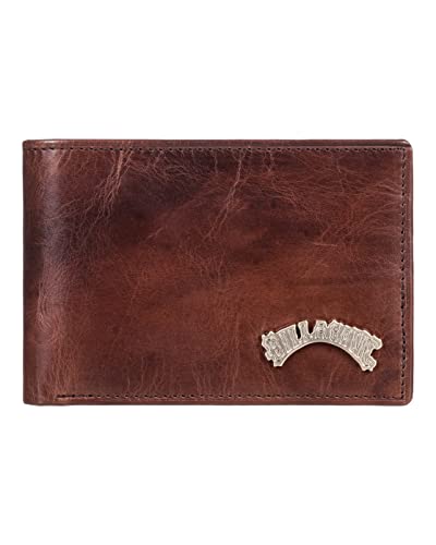 BILLABONG Arch Leather - Dreifach faltbares Portemonnaie Braun von Billabong