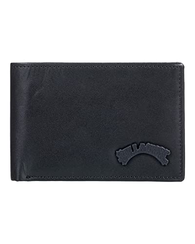 BILLABONG Arch Leather - Dreifach faltbares Portemonnaie Schwarz von Billabong
