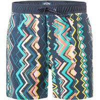 BILLABONG Herren Boardshorts blau Mikrofaser Mit Prints von Billabong