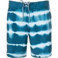 BILLABONG Herren Boardshorts blau Mikrofaser gemustert von Billabong