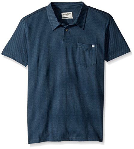 Billabong Herren Klassisches Poloshirt Polohemd, Dunkle Schiefer-Heather, Mittel von Billabong