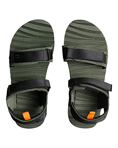 BILLABONG Herren Dunes Sandale Flipflop, Militär Schwarz, 40 EU Schmal von Billabong