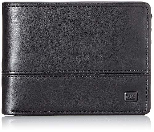 BILLABONG Herren-Geldbörse, Maße (Java Grain), Schwarze Körnung, One Size, Casual von Billabong
