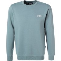 BILLABONG Herren Sweatshirt blau Baumwolle unifarben von Billabong