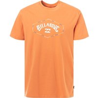 BILLABONG Herren T-Shirt orange Baumwolle von Billabong