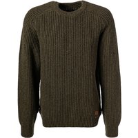 BILLABONG Herren Pullover grün Wolle unifarben von Billabong