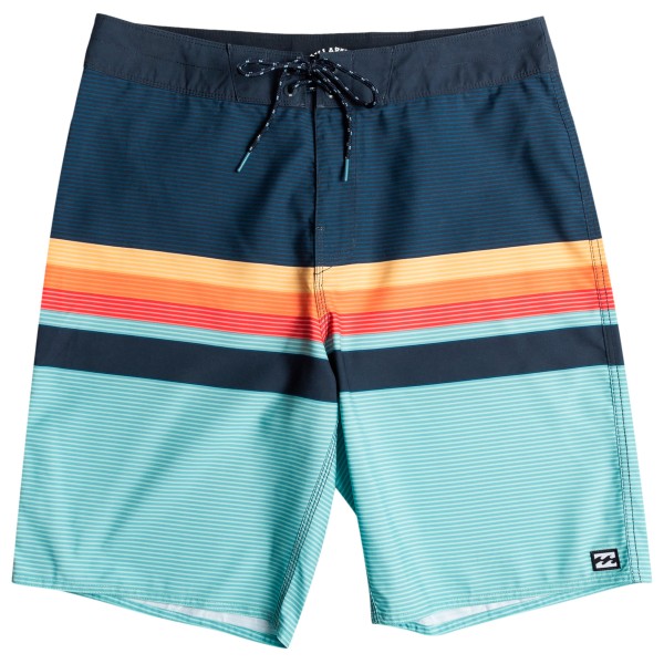 Billabong - All Day HTR Stripes OG - Boardshorts Gr 32 blau von Billabong