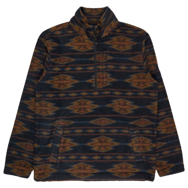 Billabong - Boundary Mock - Fleecepullover Gr L schwarz von Billabong