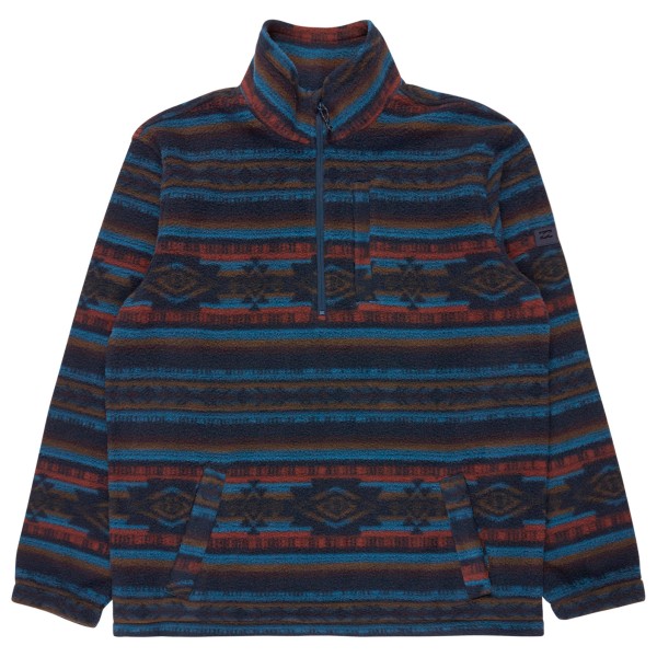 Billabong - Boundary Mock - Fleecepullover Gr XXL blau von Billabong