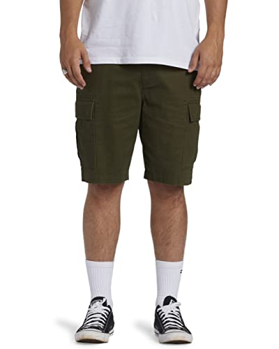 Billabong Combat - Cargo Shorts for Men - Cargoshorts - Männer - 33 - Grün von Billabong