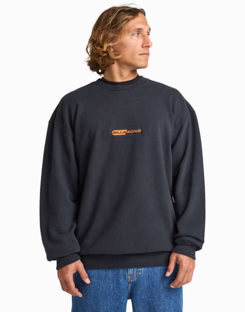 Billabong - Core Lord CR - Sweatshirt in Core Lord CR mit Rundhalsausschnitt-Schwarz von Billabong