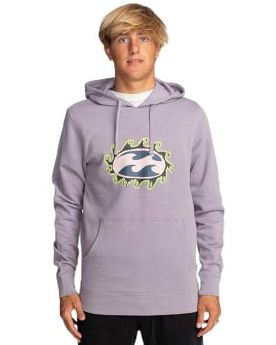 BILLABONG Crayon Wave - Hoodie for Men - Kapuzenpulli - Männer - M - Lila von BILLABONG