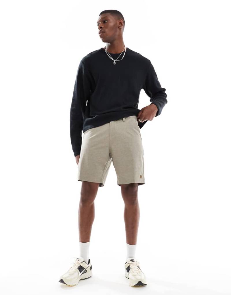 Billabong - Crossfire - Mittellange Shorts in Khaki-Grün von Billabong