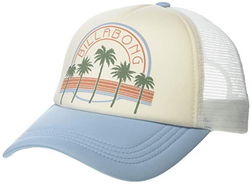 Billabong Damen Across Waves Verstellbare Trucker-Mütze Baseballkappe, Kühlwasser, Einheitsgröße von Billabong