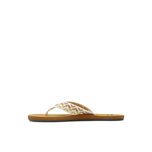 Billabong Damen Baja Flipflop, Mehrfarbig, Weiß, 38 EU von Billabong