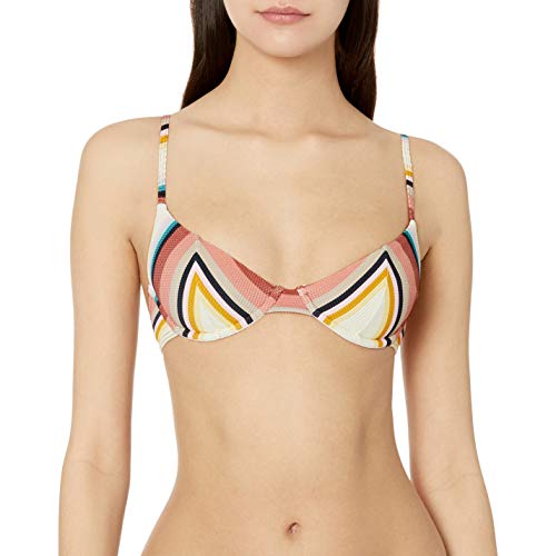 Billabong Damen Easy Daze Pin Up Top Bikini, Multi, Medium von Billabong