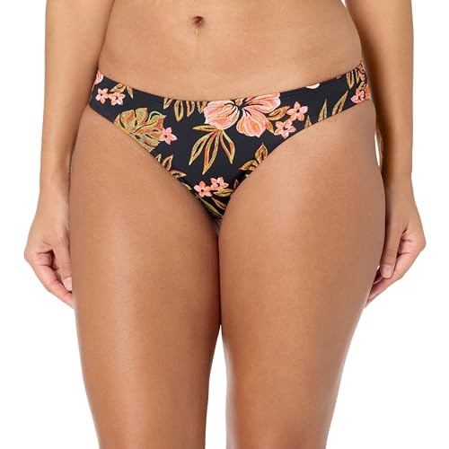 Billabong Damen Hooked on Tropics Lowrider Bikinihose Bikini-Unterteile, Black Pebble, S von Billabong