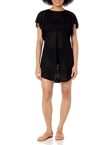 Billabong Damen Out for Waves Swim Cover-Up Bademodeüberzug, Black Pebble, Medium von Billabong