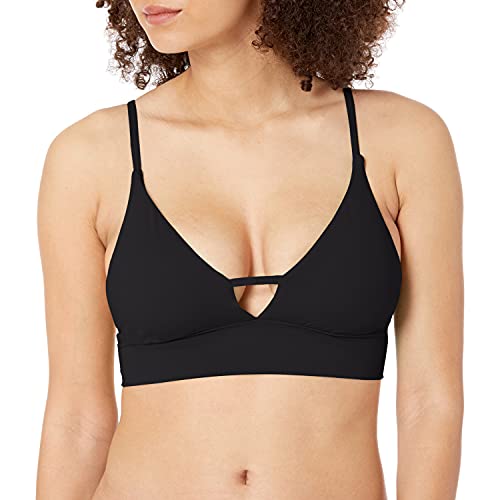 Billabong Damen Sol Searcher V Neck Cami Top Bikini, Black Pebble, Small von Billabong