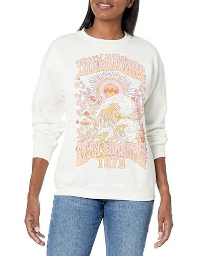 Billabong Damen You are Sunshine Graphic Sweatshirt, Salzkristall, XS von Billabong