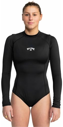 Billabong - Einteiliger Badeanzug für Damen mit Langen Ärmeln - Tropic Bodysuit - UPF50+ - Black Pebble von Billabong