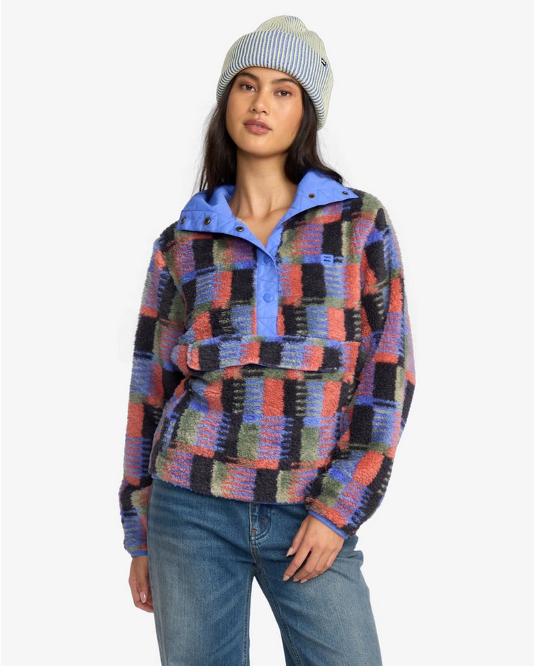 Billabong Fleecepullover Switchback - Sweatshirt mit Stehkragen für Frauen von Billabong