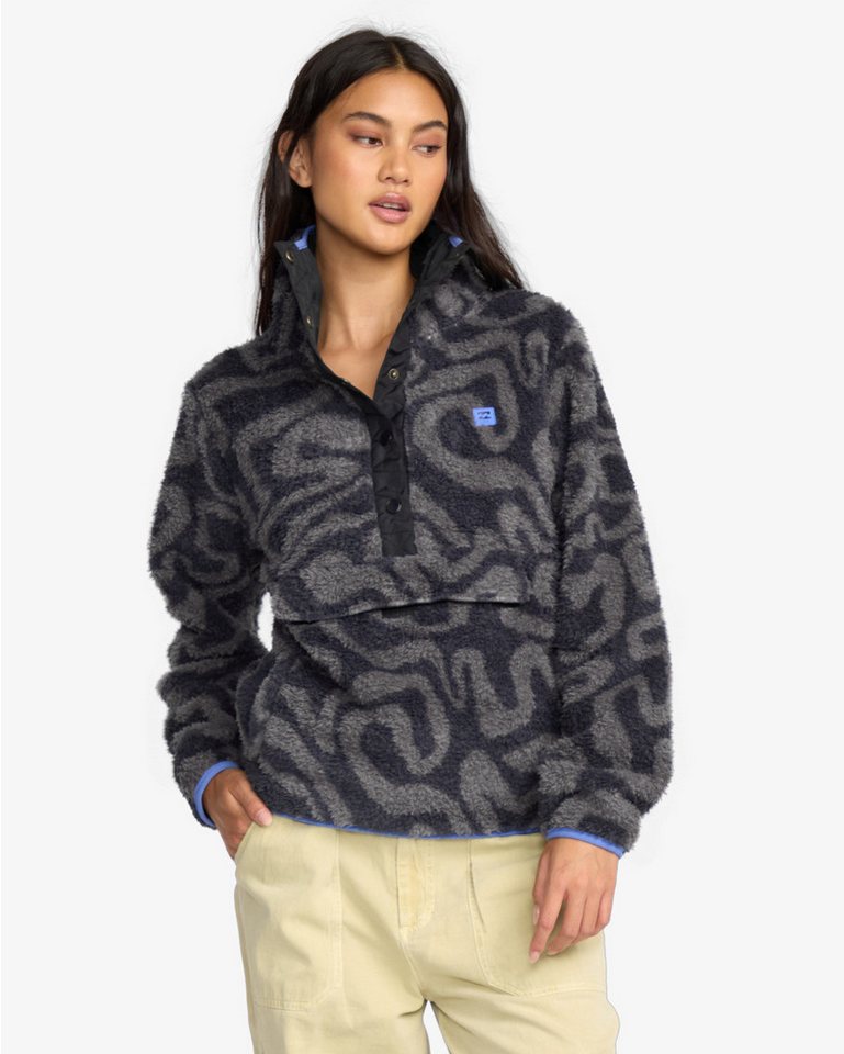 Billabong Fleecepullover Switchback - Sweatshirt mit Stehkragen für Frauen von Billabong