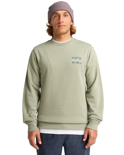 BILLABONG Foundation Cr - Sweatshirt for Men - Sweatshirt - Männer - M - Grau von BILLABONG
