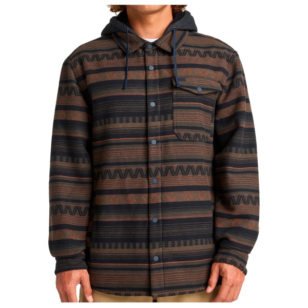 Billabong - Furnace Bonded Flannel - Hemd Gr XL schwarz/braun von Billabong