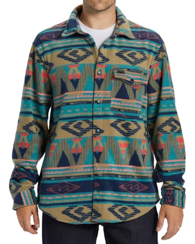 Billabong Furnace Flannel - Fleece Overshirt for Men - Fleece-Hemdjacke - Männer - Blau Billabong Furnace Flannel - Fleece Overshirt for Men - Fleece-Hemdjacke - Männer - Blau von Billabong