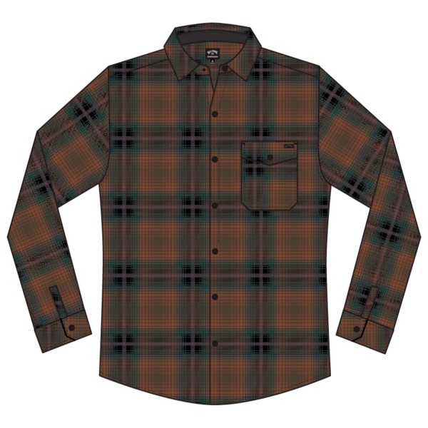 Billabong - Furnace Flannel - Hemd Gr S braun von Billabong