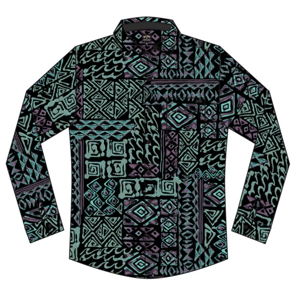 Billabong - Furnace Flannel - Hemd Gr XXL schwarz von Billabong