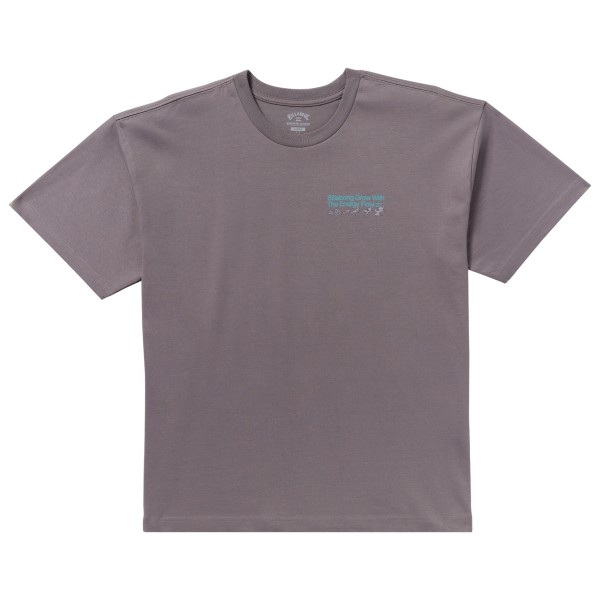 Billabong - Grow OG Adiv S/S - T-Shirt Gr M grau von Billabong