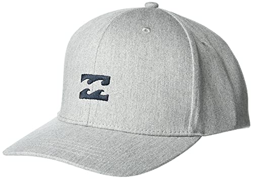 Billabong Herren All Day Snapback Baseballkappe, Grey Heather, Einheitsgröße von Billabong