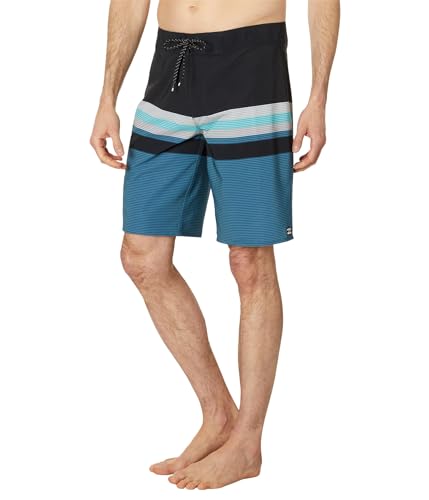 Billabong Herren All Day Stripe Pro Boardshort, Indigoblau im Vintage-Stil, 4 von Billabong