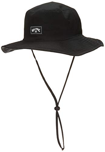 Billabong Herren Big John Safari Sun Protection Hat with Chin Strap Sonnenhut, Schwarz2, Einheitsgröße von Billabong