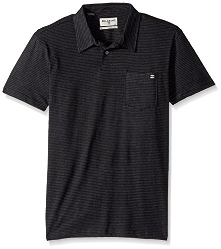 Billabong Herren Classic Polo Shirt Poloshirt, Schwarz/Erika, Groß von Billabong