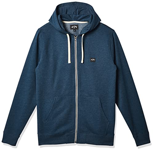 Billabong Herren Classic Zip Fleece Hoody Kapuzenpullover, Dark Royal, Large von Billabong