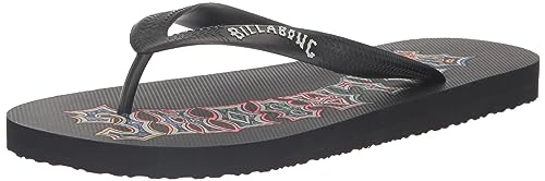 Billabong Herren Gezeiten, Bedruckte Sandalen, Flip-Flops Flipflop, Stealth, 44.5 EU von Billabong