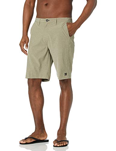 Billabong Herren Klassische 4-Wege-Stretch-Hybrid, schnell trocknend, 53,3 cm Außennaht Lssige Shorts, Khaki, 46 von Billabong