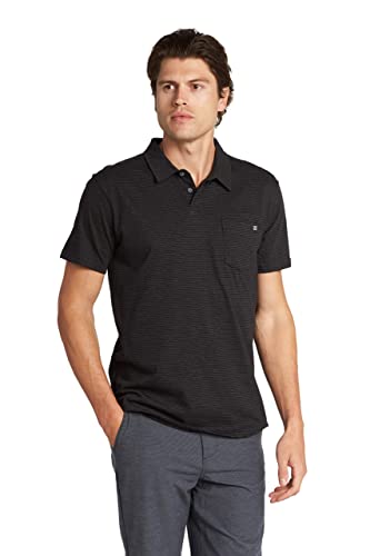 BILLABONG Herren Klassisches Poloshirt Polohemd, Schwarz/Erika, M von Billabong