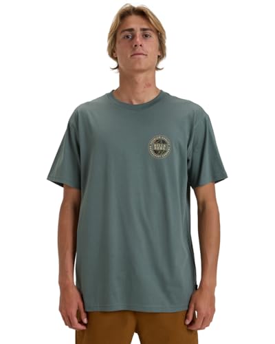 Billabong Herren Rotor Fill SS T-Shirt, Dark Slate, L von Billabong